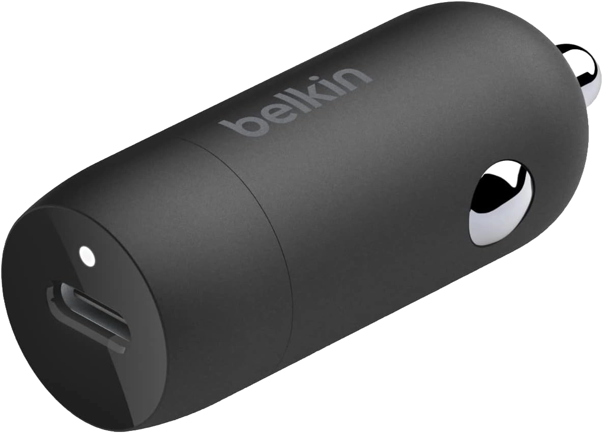 BELKIN 30W USB PD CAR
CHARGER WITH PPS