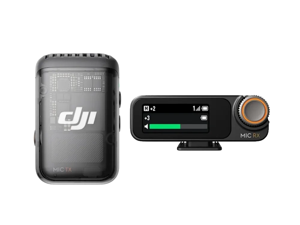 DJI Mic 2
1TX+1RX+Charging Case
