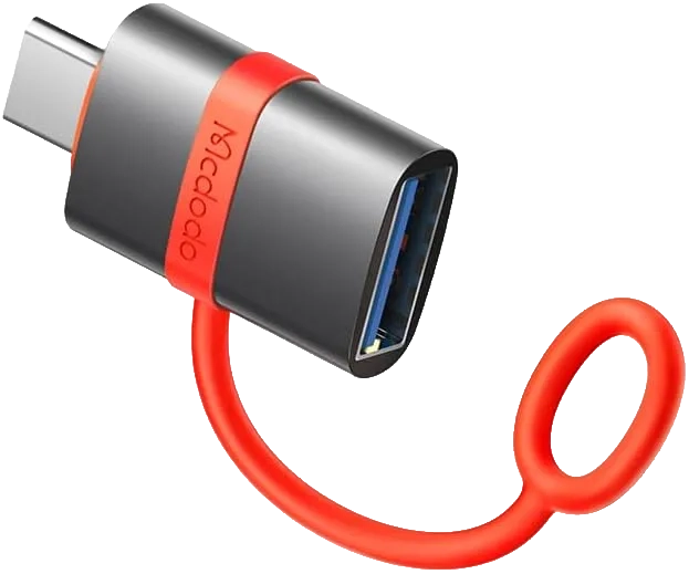 Mcdodo USB-A to USB-C Adapter with Silicone Hook