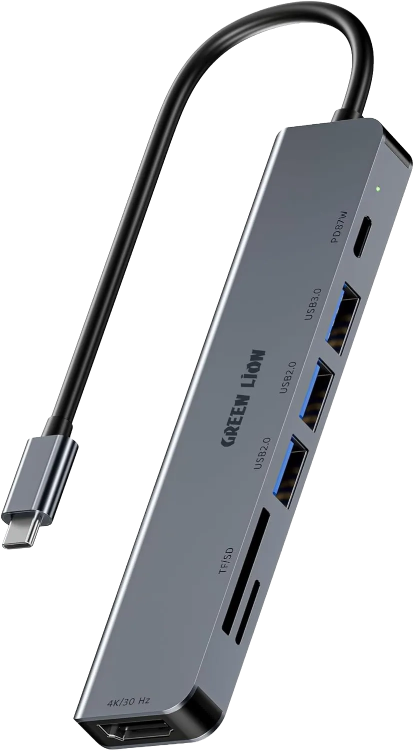 Green Lion 7 in 1 USB-C HUB