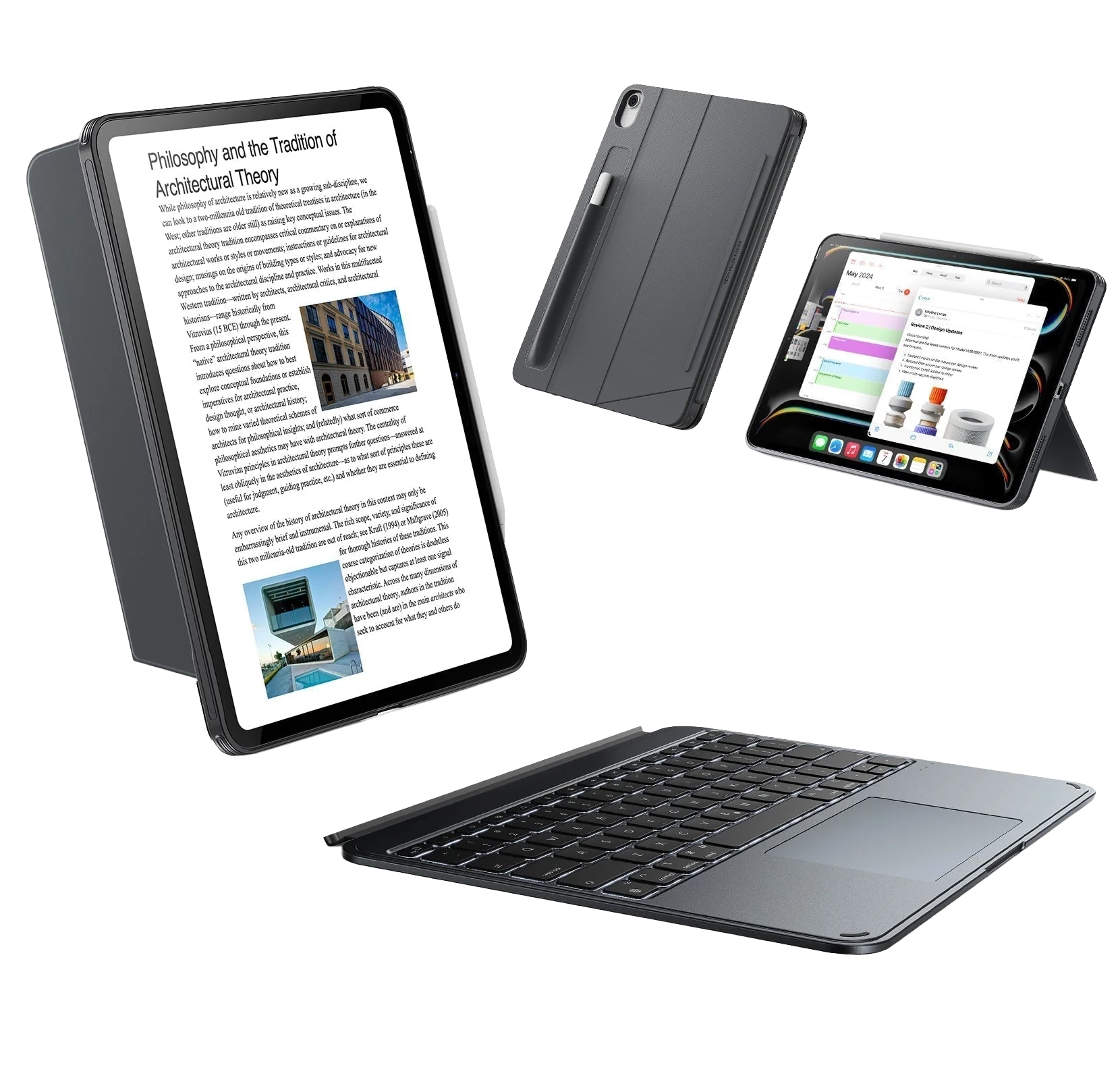 ESR Shift Keyboard Case For iPad Air 11 &13 (M4)
