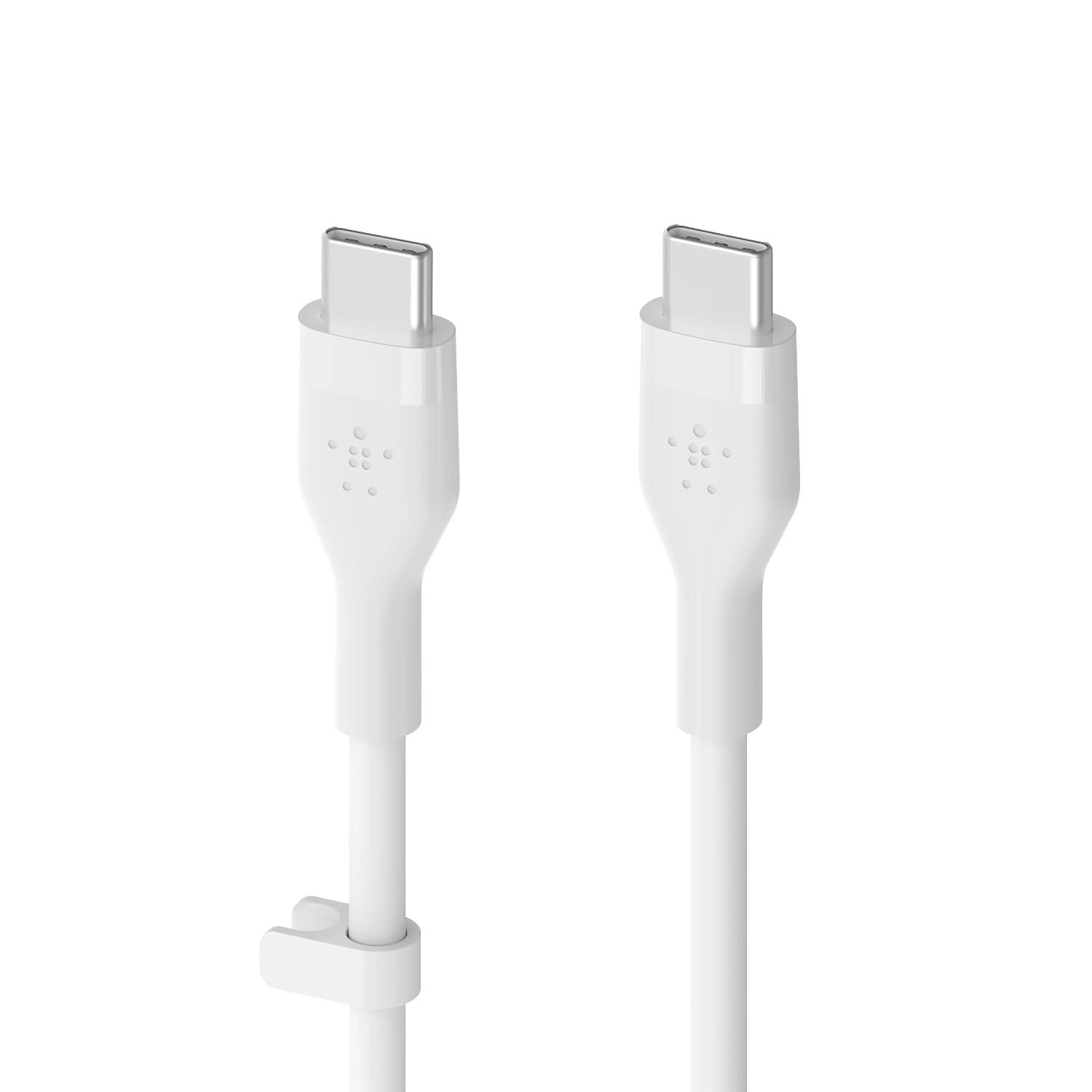 Belkin BoostCharge Flex Silicone USB-C to USB-C Cable 1M White