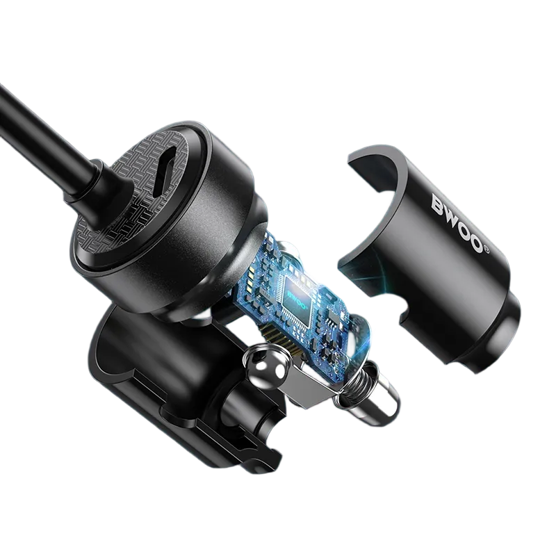 BWOO 120W 4-Port Car Charger with Hub