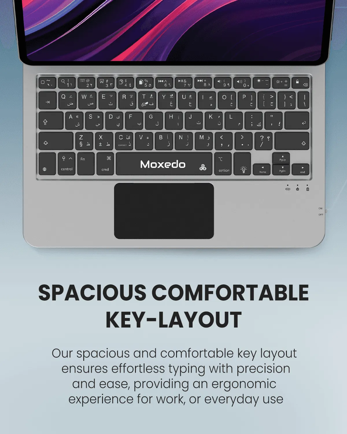Moxedo Magic Wireless Keyboard 11" Pro