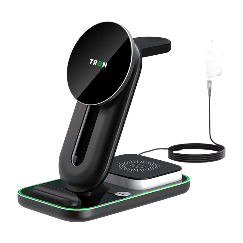 TRON 18W 3-in-1 Magnetic Wireless Charger