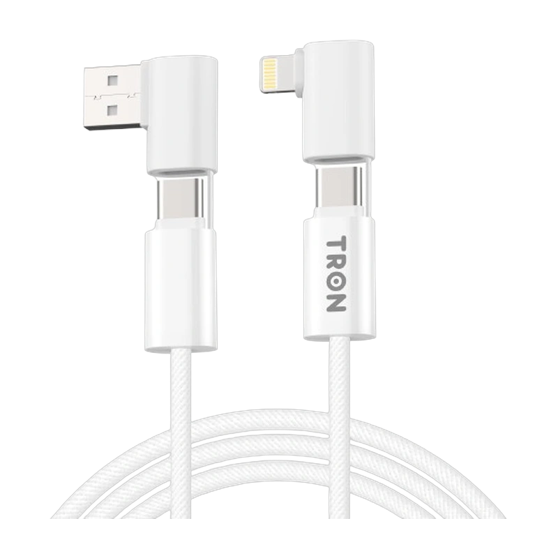 TRON 4-in-1 Universal Charging Cable, 6 ft