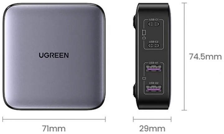 UGREEN Charger Desktop Nexode 65W