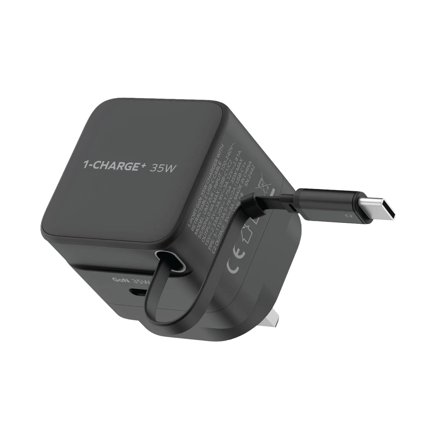 موماكس موماكس شاحن GaN 35 واط منفذ شحن مزدوج power: 35w