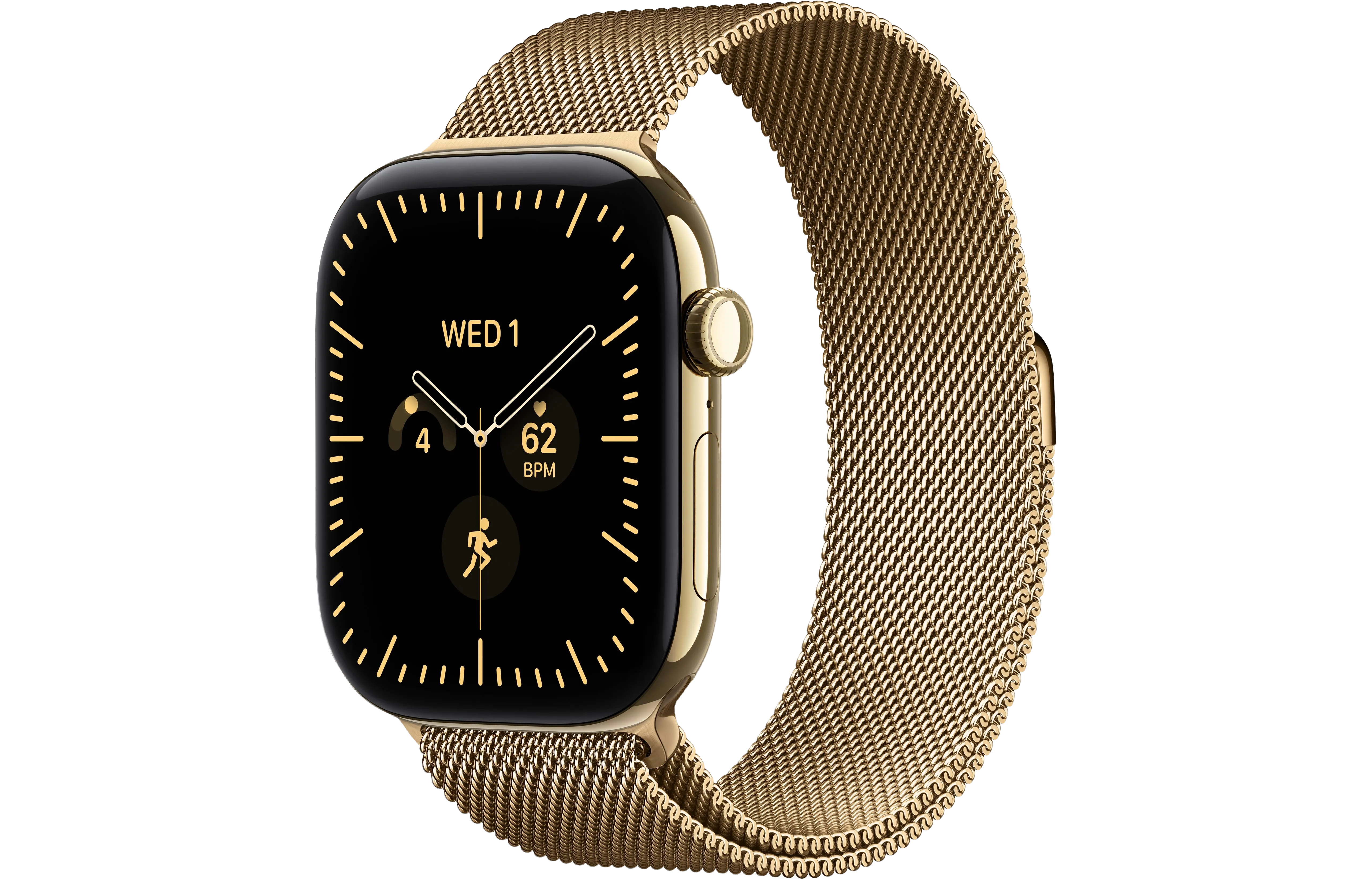 Apple Watch Series 12 Titanium Case with Milanese Loop