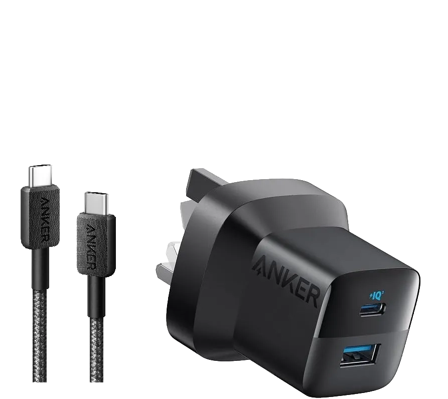 Anker 323 Charger 33W and C to C 3ft Cable
