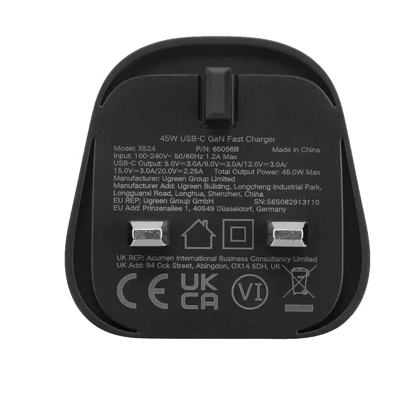 UGREEN 45W Type-C GaN Fast Charger
