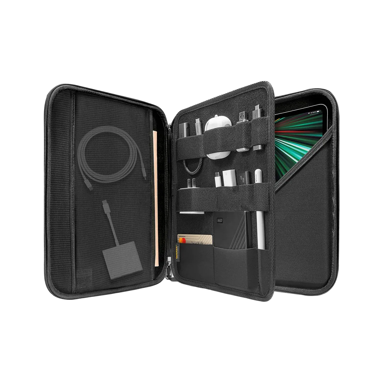 Tomtoc FancyCase-B06 iPad
Case with Strap 12.9 Inch
