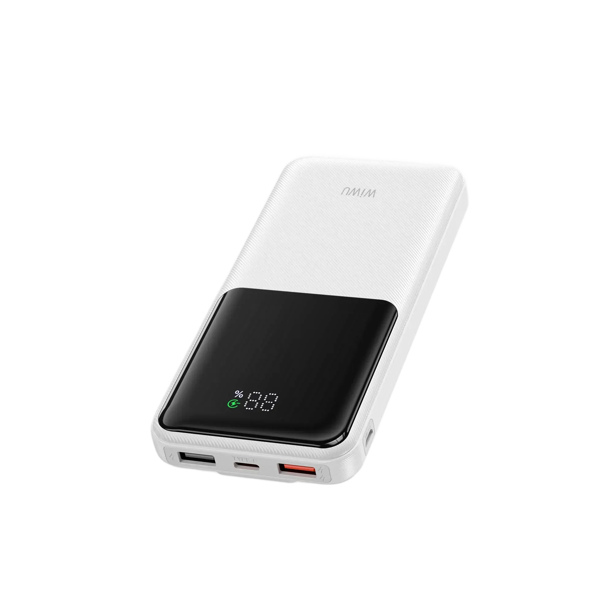WiWU Essen Power Bank 10000mAh 22.5W with Built-in PD & Lightning Cables  Wi-P081