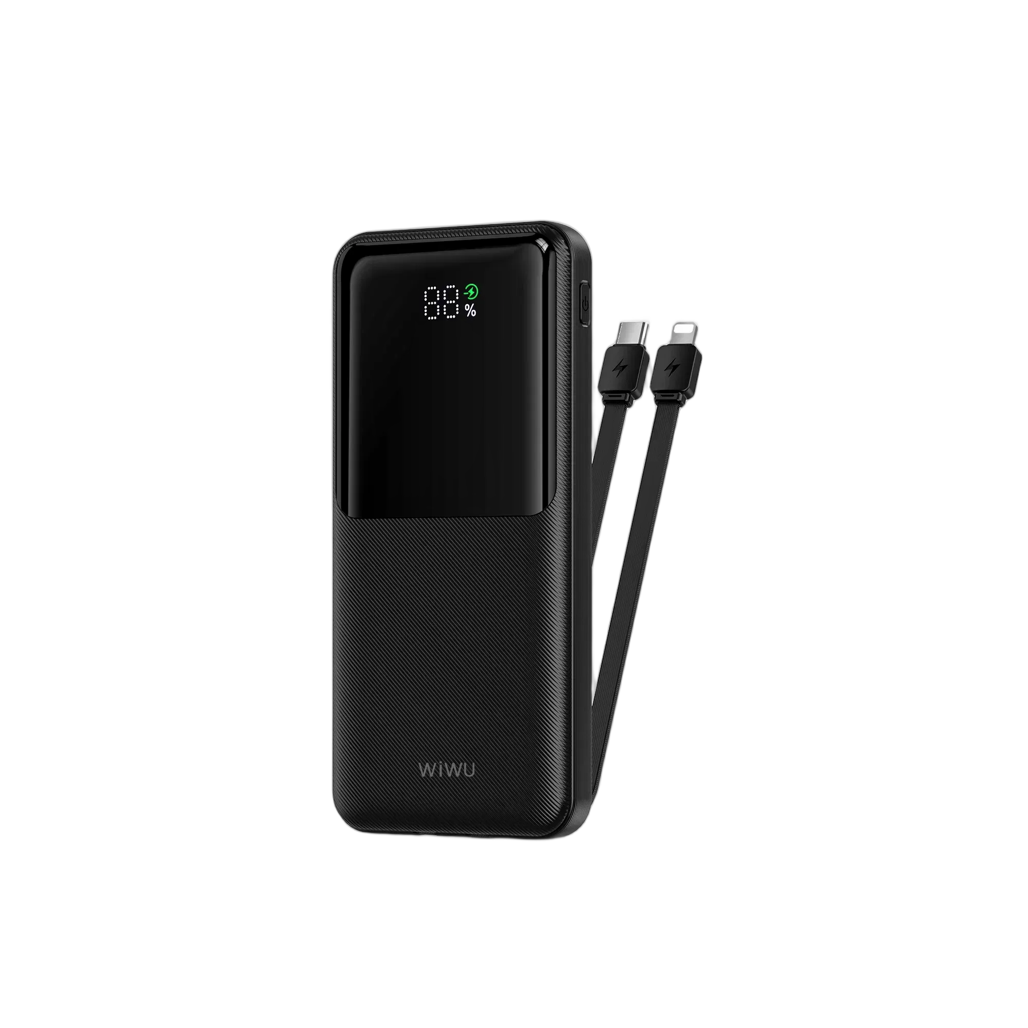 WiWU Essen Power Bank 10000mAh 22.5W with Built-in PD & Lightning Cables  Wi-P081