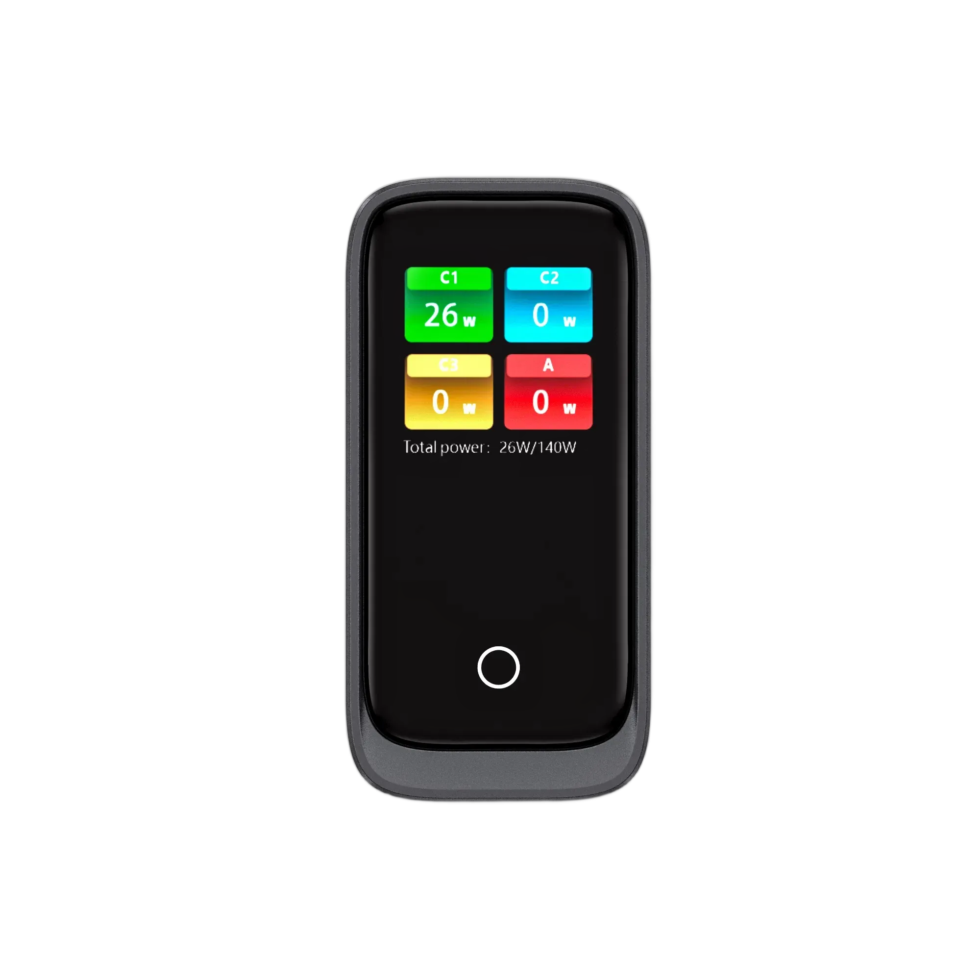 WiWU 140W Intelligent Display GaN Charger 3C1A Wi-G028