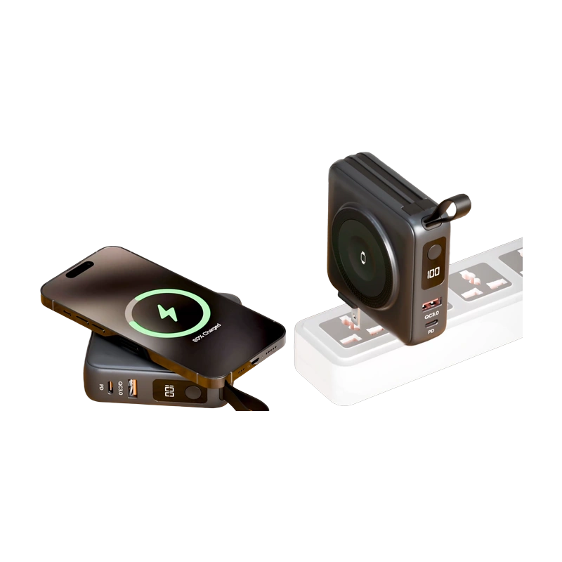 TRON 5-in-1 Travel Charger & Power Bank 10000mAh
