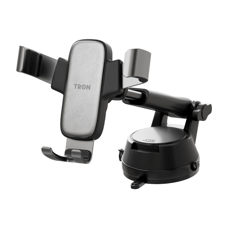 TRON Gravity Auto-Lock Air Vent Phone Mount — 360° Rotation